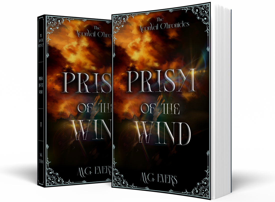 Prism of the Wind paperbacks — front cover and spine
